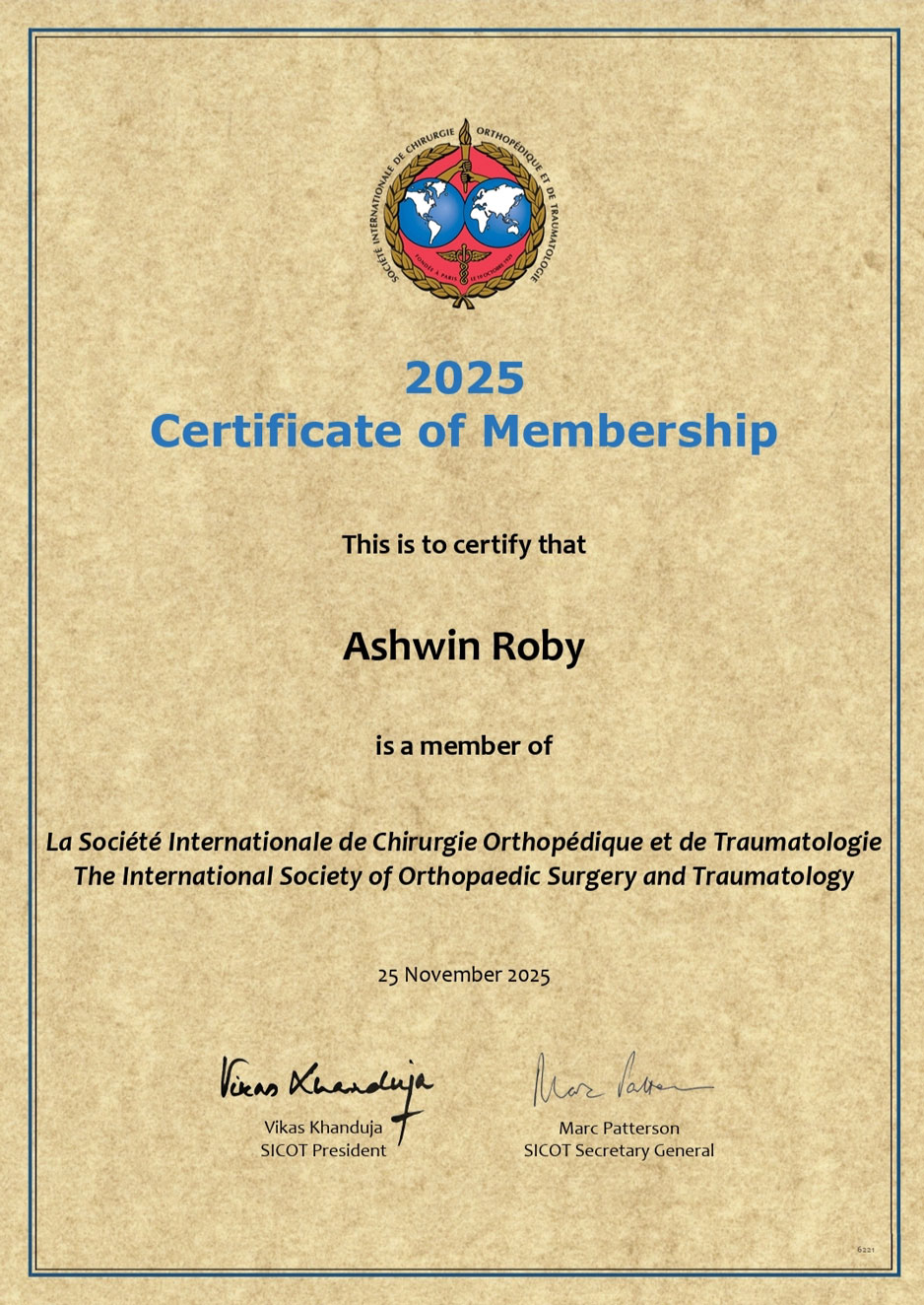 SICOT Membership