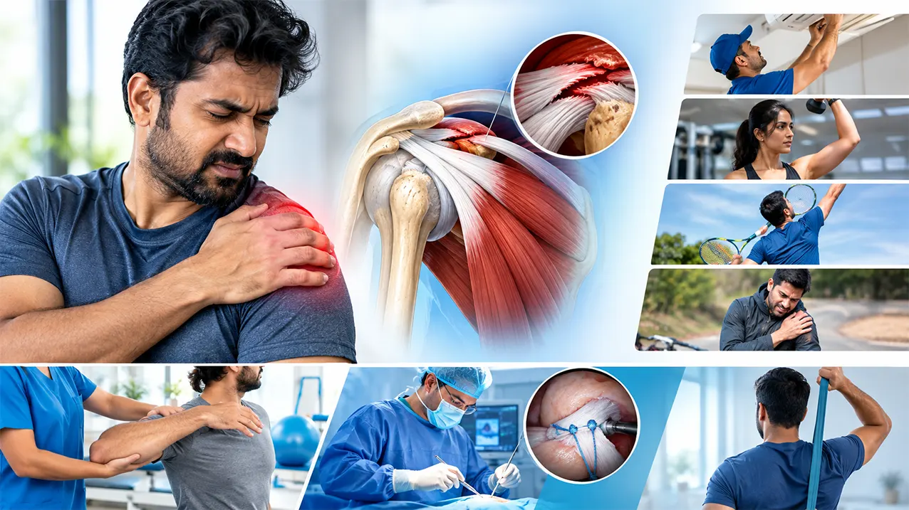 Rotator Cuff Surgery: When Is It Needed and What to Expect? Symptoms & Shoulder Surgery in Kollam
